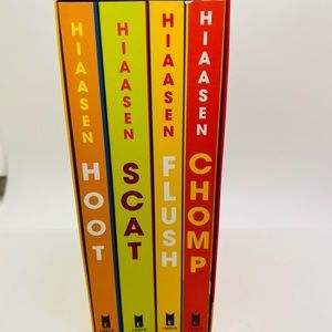 NWT Carl Hiaasen Book Set